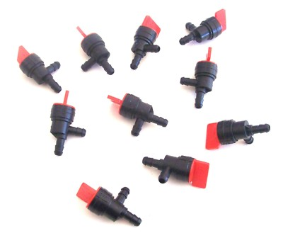 #ad #ad 10 GOLIATH INDUSTRIAL 1 4quot; ANGLED IN LINE FUEL PETCOCK SHUT OFF SWITCH GAS FS14A $24.99