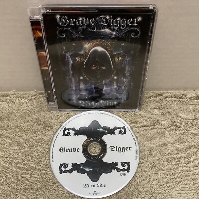 Grave Digger - 25 to Live (DVD, 2013) German Import Nuclear Blast Region Free