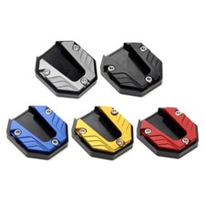 Base Motorcycle Kickstand Foot Extension Pad Motorbike Side Kick Stand Pad