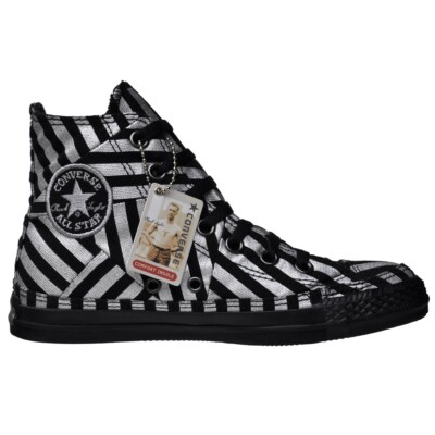 Converse Eu 36 UK 3,5 Chucks Silver Glitter Black Chuck Taylor