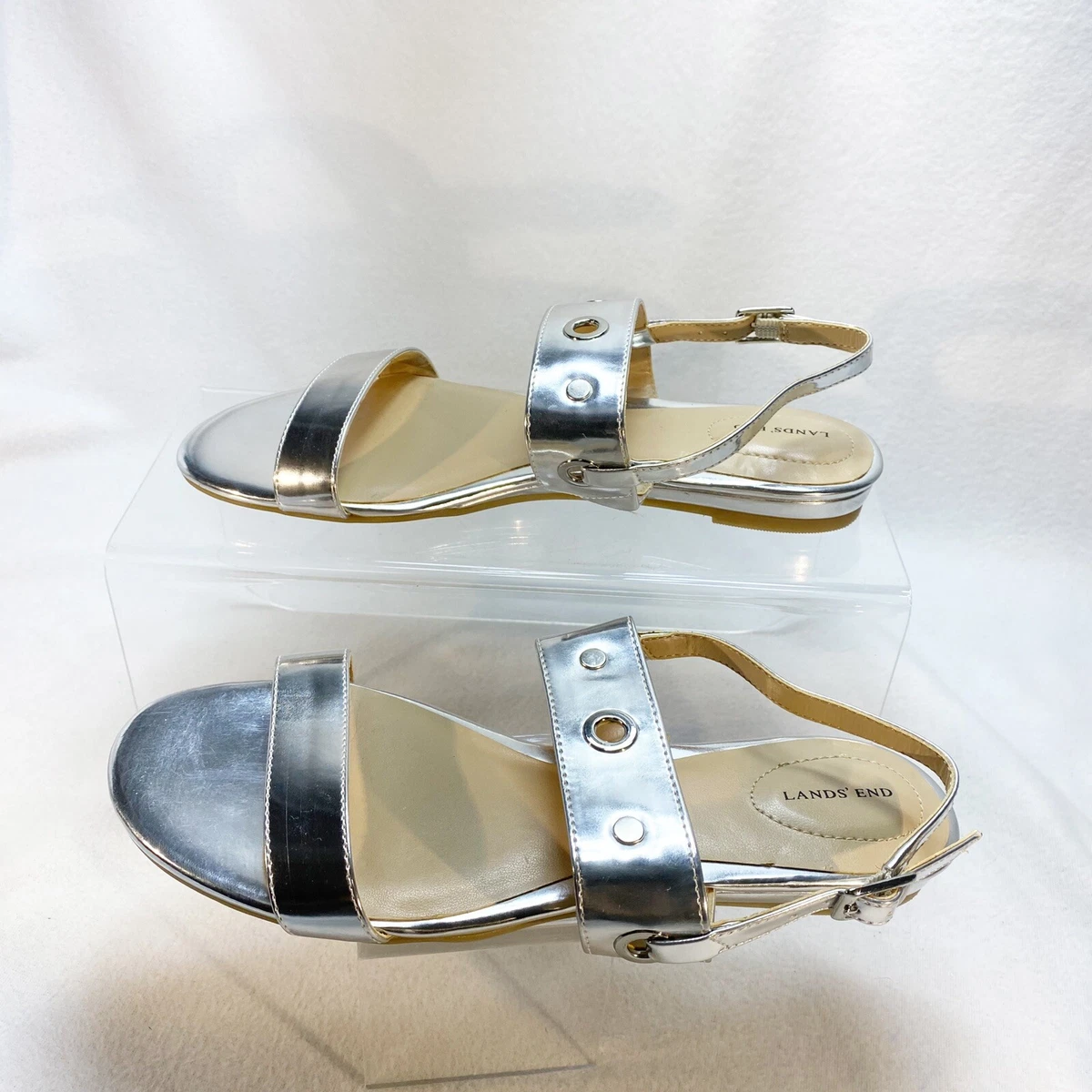 Lands end shop womens sandals