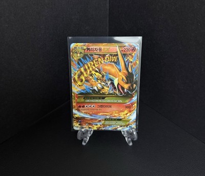 2014 Charizard 088/080 Wild Blaze Rare Holo Korean Card Mega Pokemon XY EX UR
