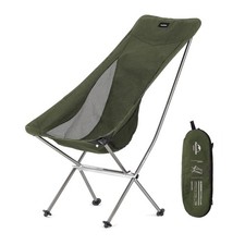 Naturehike Folding Camping Chair Lightweight High Back Portable Compact 330lb Ca