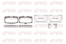 Bremsbelagsatz Scheibenbremse REMSA 0599.12 für GD IMPREZA Station Wagon GG GC
