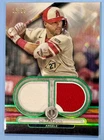 2024 Topps Tribute MIKE TROUT Certified Dual Relic Card #'d 16/99