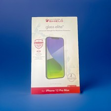 InvisibleShield Glass Elite Screen Protector for iPhone 12 Pro Max Bundle of 2