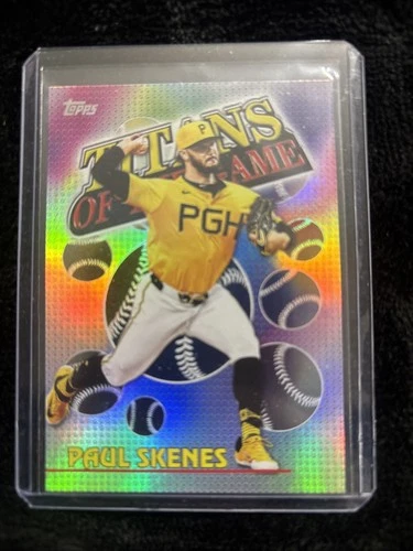 Paul Skenes 2026 Topps Series 1 Titans Of The Game Insert Card #TOG-14