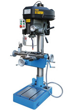 Trapano fresa a colonna fresatrice maschiatrice Fervi T052/400V Trifase 400V