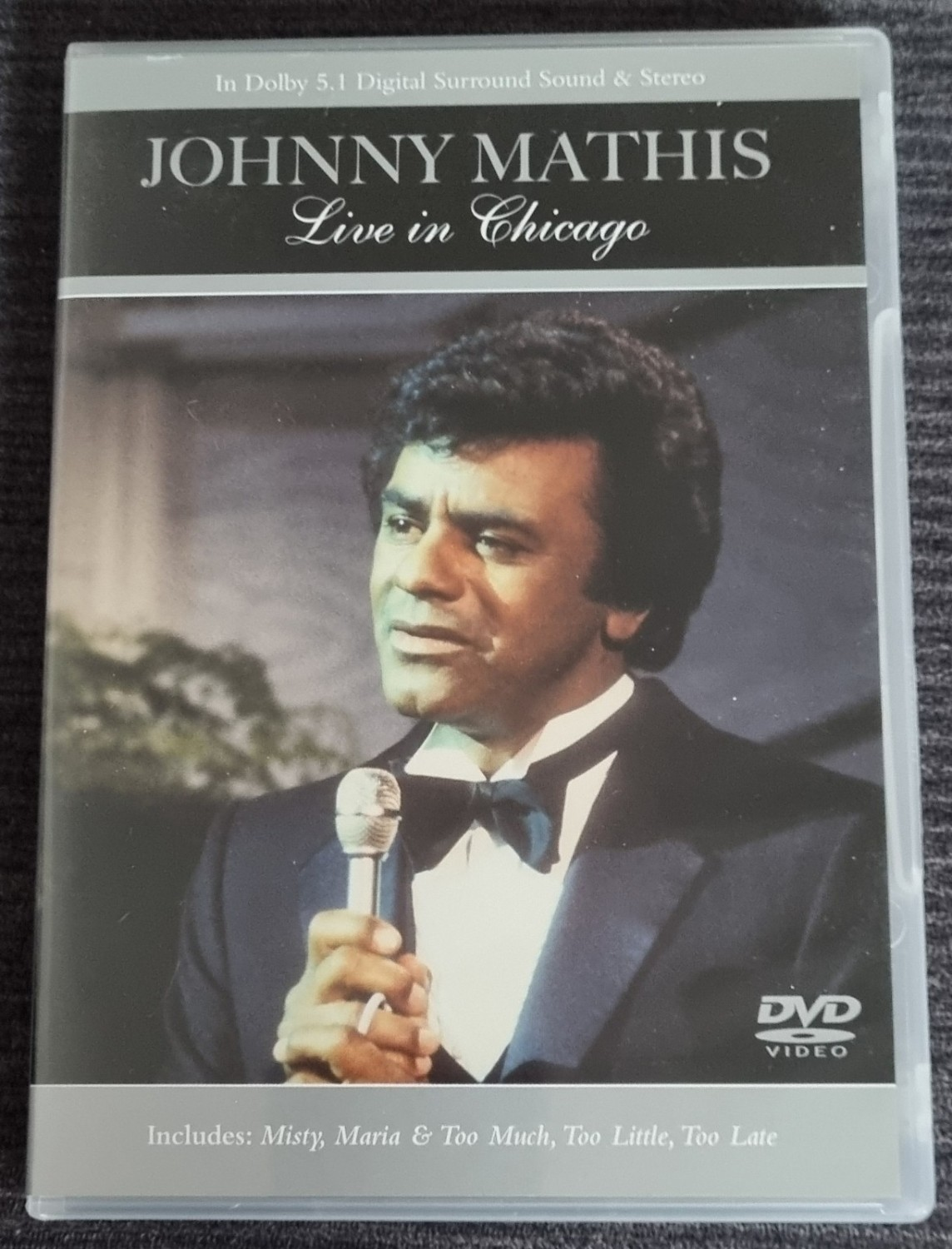 Johnny Mathis Live in Chicago DVD FREE SHIPPING