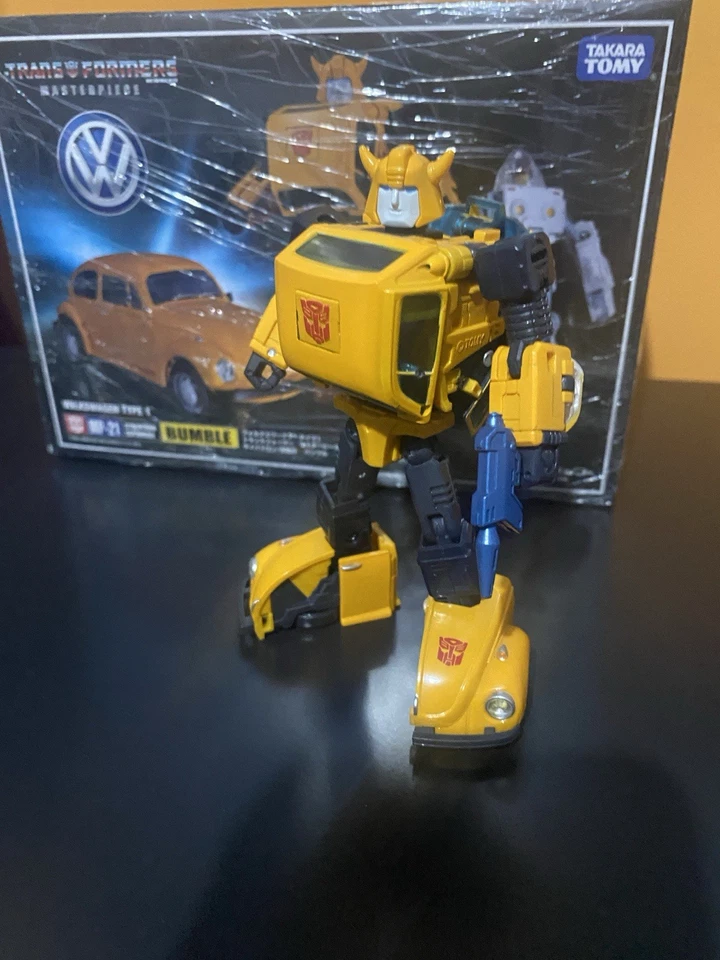 Transformers Bumble Bumblebee Maggiolino Masterpiece MP-21 Tomy Takara - Immagine 2 di 4