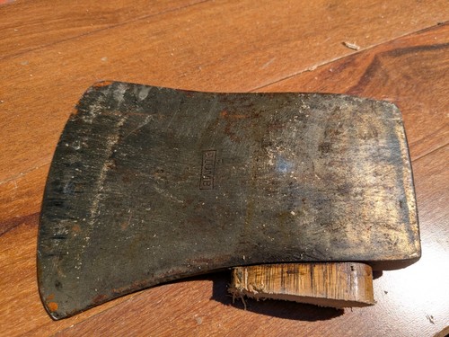 Vintage Plumb single-bit felling axe Star Axe Head Only