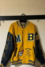 L Size A.T.C Yellow Stadium Jacket