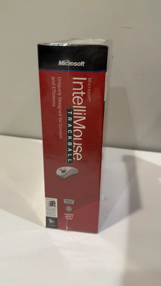 New Rare Microsoft IntelliMouse Trackball Mouse Win 98 NT 4.0 2000 Professional - Image 2 of 4