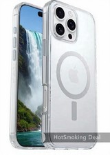 OtterBox iPhone 16 Pro Max Symmetry Series Case, Clear ships In Poly Bag 