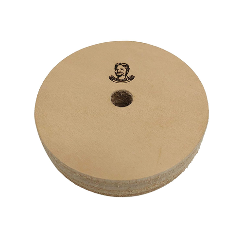 3" Leather Stropping and Polishing Wheel for Bench Grinders W/ 10mm Arbor (3/... - Picture 11 of 12