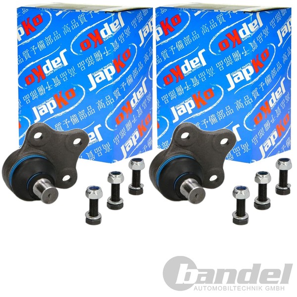 2X Japko Traggelenke Vorne Passend FÜR Ford Fiesta Fusion Mazda 2 Links+Rechts-image