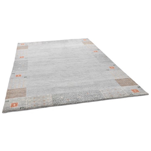 Teppich DENVER - grau - Schurwolle - 90x160 cm - Bild 1 von 8