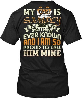 Best Dad Fathers Day Gift Idea My Is Simply The T-Shirt Made in USA S to 5XL