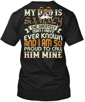 #ad Best Dad Fathers Day Gift Idea My Is Simply The T Shirt Made in USA S to 5XL $22.52