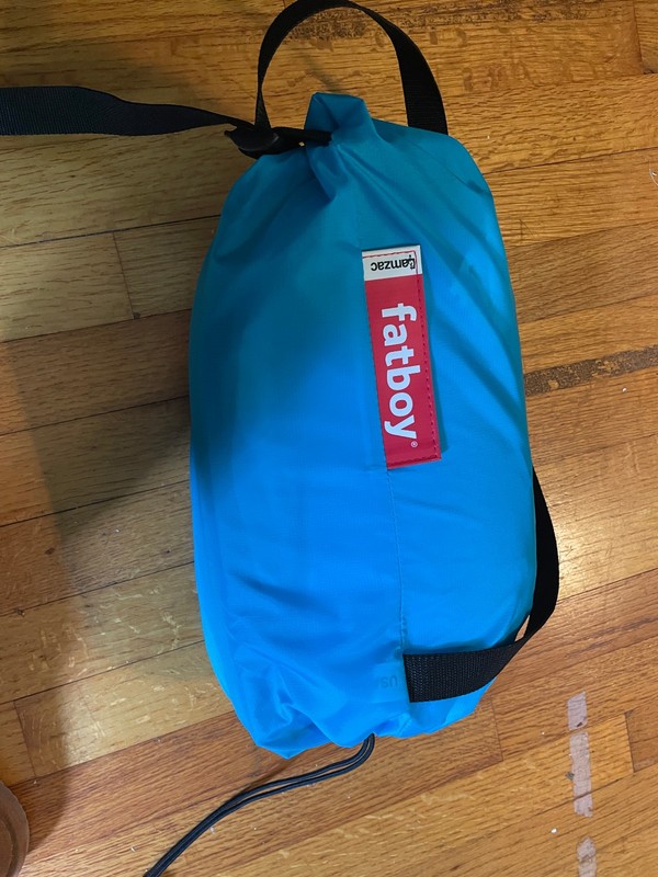 Fatboy Lamzac Inflatable Lounger with Carry Bag