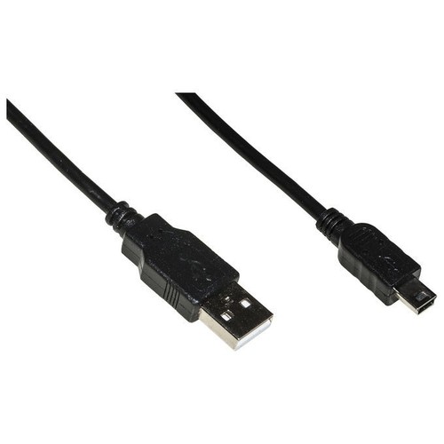 InLine 19840 Cavo USB 2.0 Trasparente – Collegamento Dati E Ricarica, Lunghezza Standard