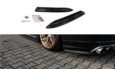 Heck Ansatz Flaps Diffusor passend für Audi S8 D4 FL schwarz Hochglanz
