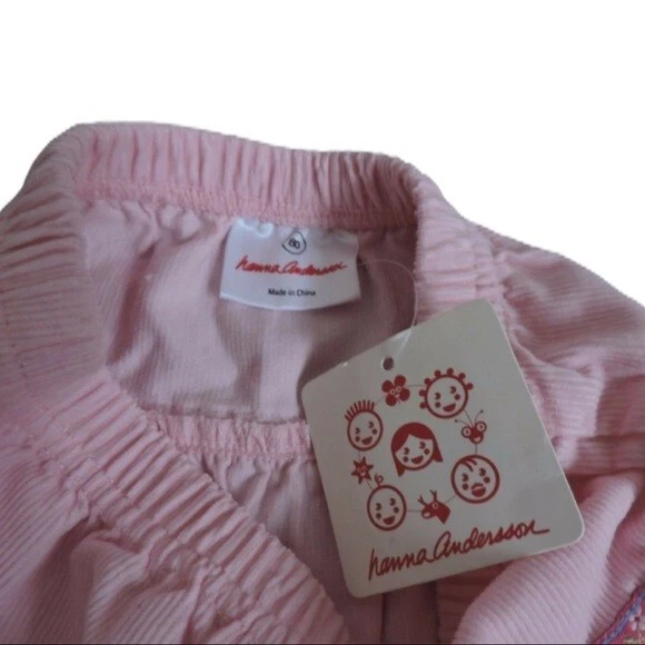 Falda Pana Rosa Hanna Andersson Poetas Floral Bandas Primavera Talla 80 18 24M Foto 2 de 4