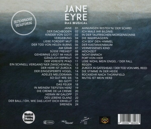 ORIGINAL CAST GMUNDEN - JANE EYRE ? DEUTSCHSPRACHIGE ERSTAU 2 CD NEU - Picture 2 of 2