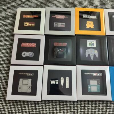 Nintendo Museum Exclusive Pins Set Complete Collection | eBay