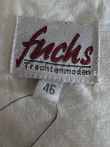 🌹Fuchs Tracht Dirndl schwarz kariert 46 2teil. chic TOP Zustand - Bild 6 von 6