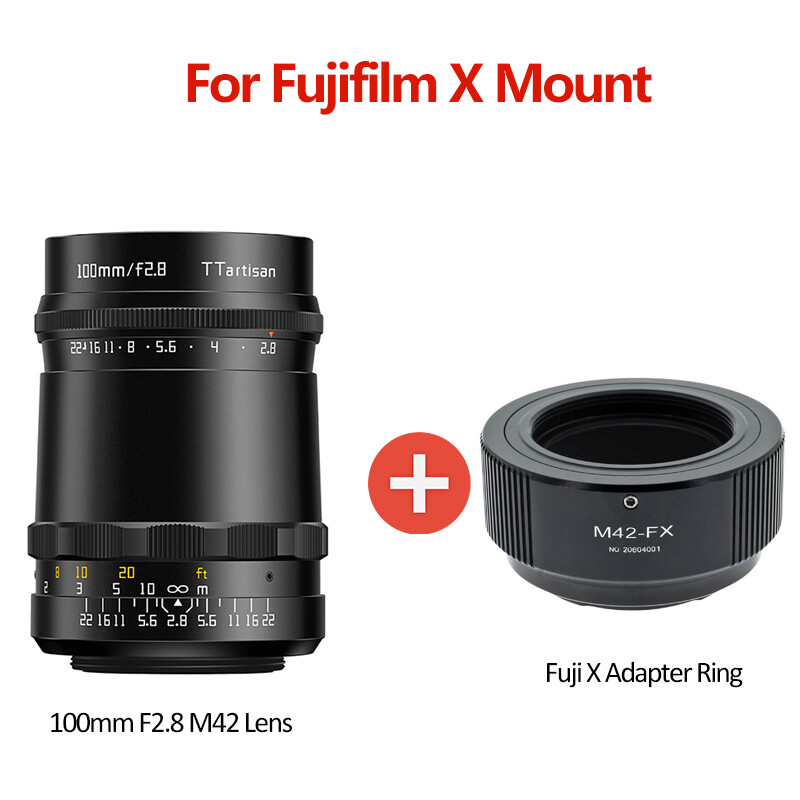 TTArtisan 100mm F2.8 Soap Bubble BOKEH Lens for M42 Canon