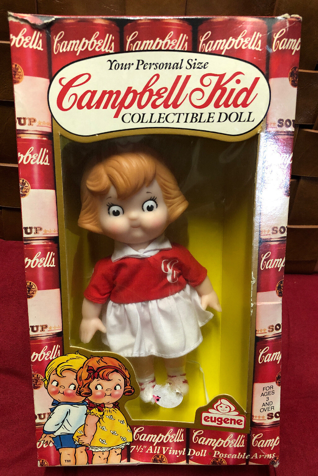 Vintage 1984 Campbell Soup Kid Your 