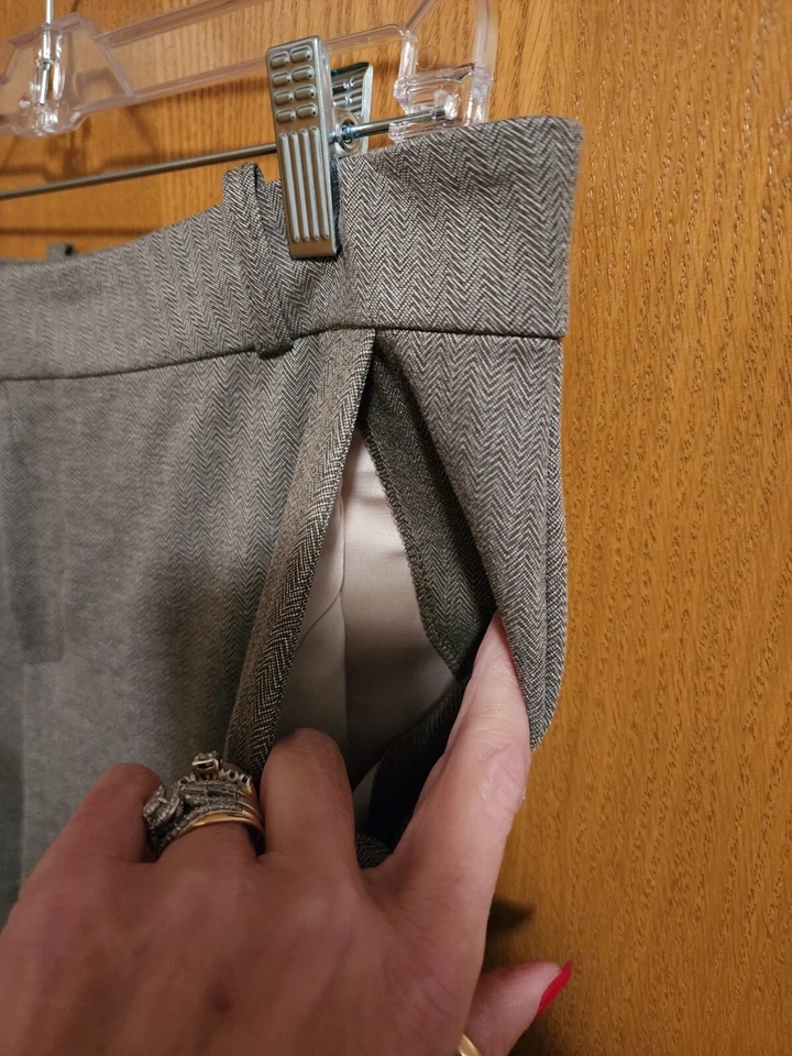 Kut From The Kloth Brown Classic Dressy Business Trouser Pants Women Sz 12 - Image 3 of 4