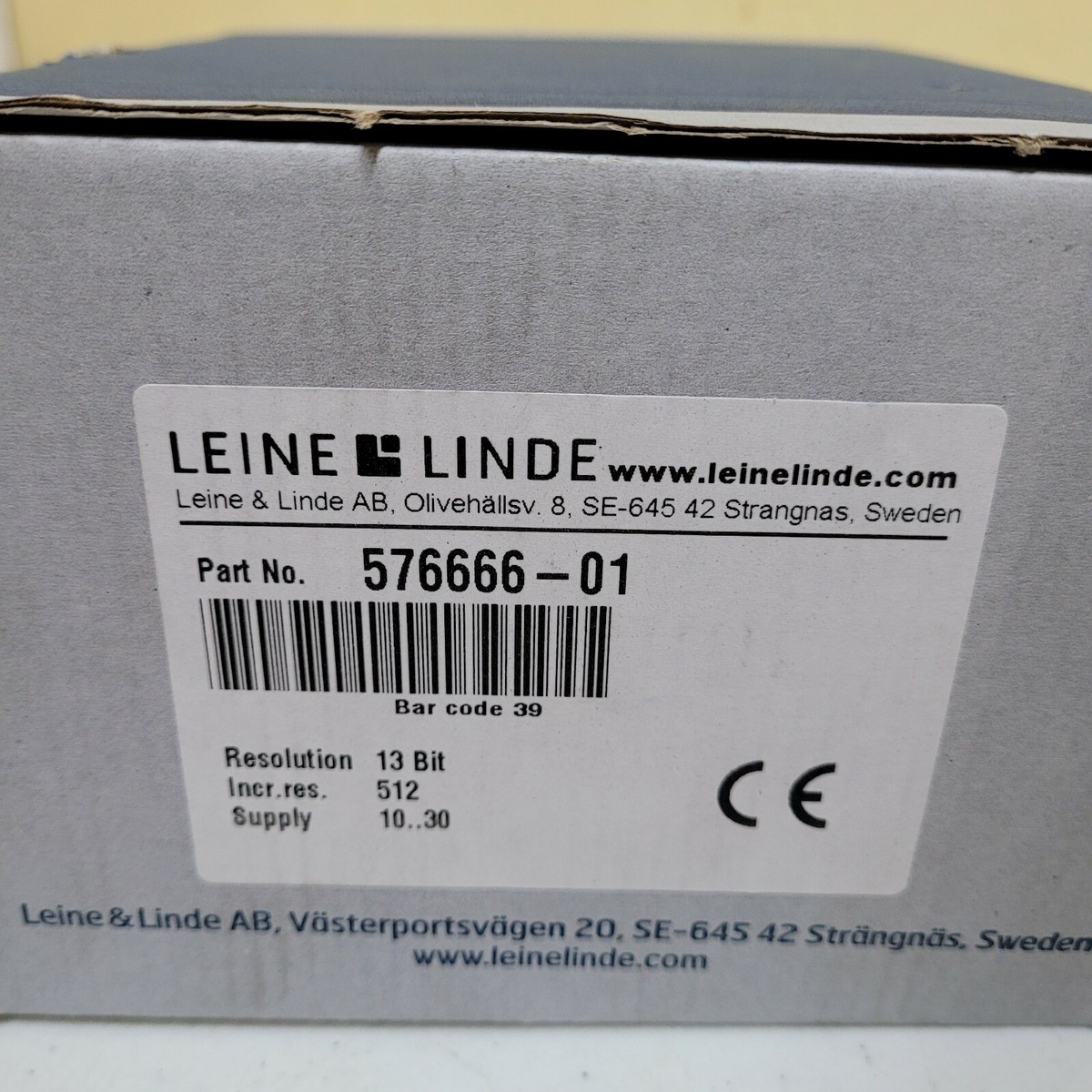 LEINE LINDE 576666-01 13 Bit 512 Encoder | eBay