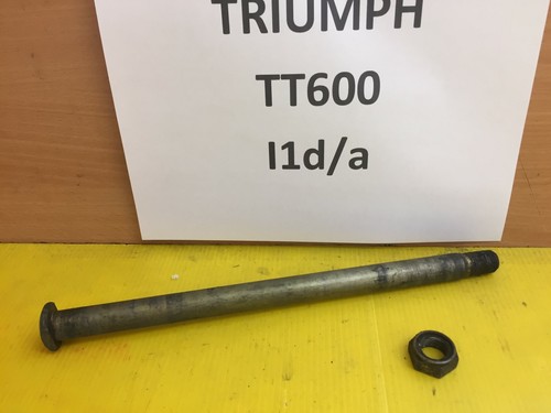 TRIUMPH TT600 HINTERRADSPINDEL ACHSE BRUCHTEILE