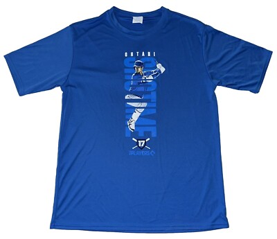 New Men's 2XL MLB Los Angeles Dodgers Shohei Ohtani #17 Dri-Fit
