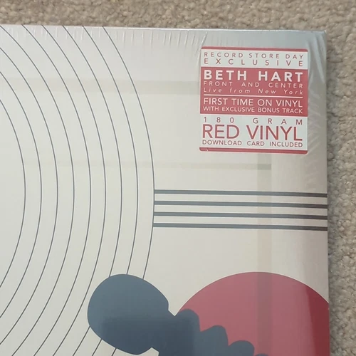 Beth Hart - Front and Center Live from NY Lim. Red 2 LP Vinyl RSD 180GR 3500 New - Picture 4 of 15