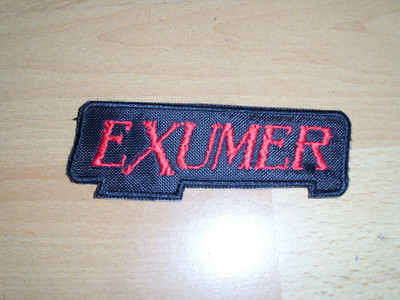 Exumer Patch Shape Thrash Metal ***