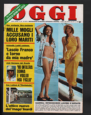HEUTE 30/1972 AGREN BETTEGA VIANELLA MAXIMUM INARDI BRASILIEN BAHIA MANAUS BELEM