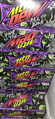 mtn dew pitch black 12 pack Game Fuel Voodoo
