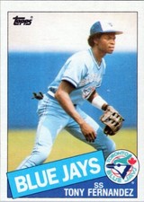 1985 Topps #48 Tony Fernandez Toronto Blue Jays EX-MT