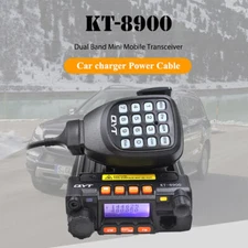QYT KT-8900 25W Mini Mobile Transceiver 136-174&400-480MHz Dual Band Car Radio