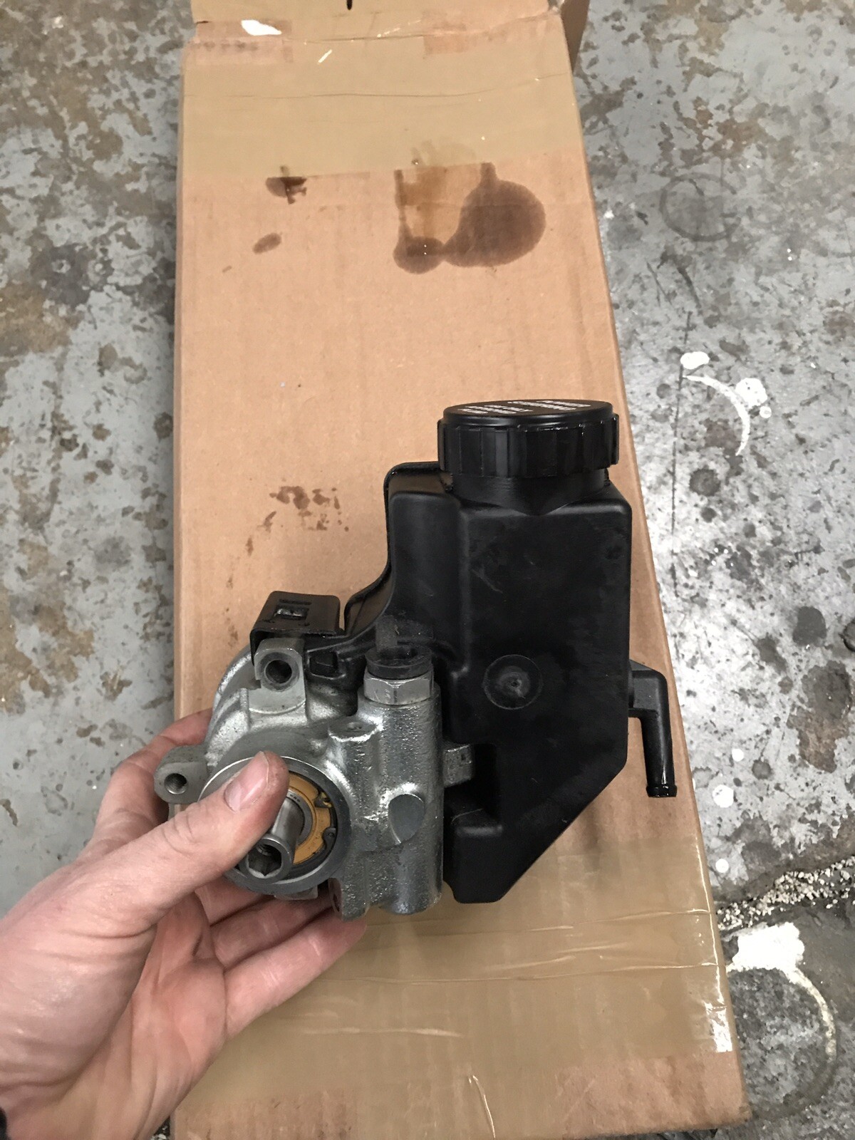 Detroit Speed Power Steering Pump Aluminum With Integral Reservoir eBay