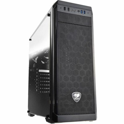 Cougar Case Mx330-g Atx Mid Tower 1 2 2 Usb3.0x2 Usb2.0x2 Tempered Glass Panel