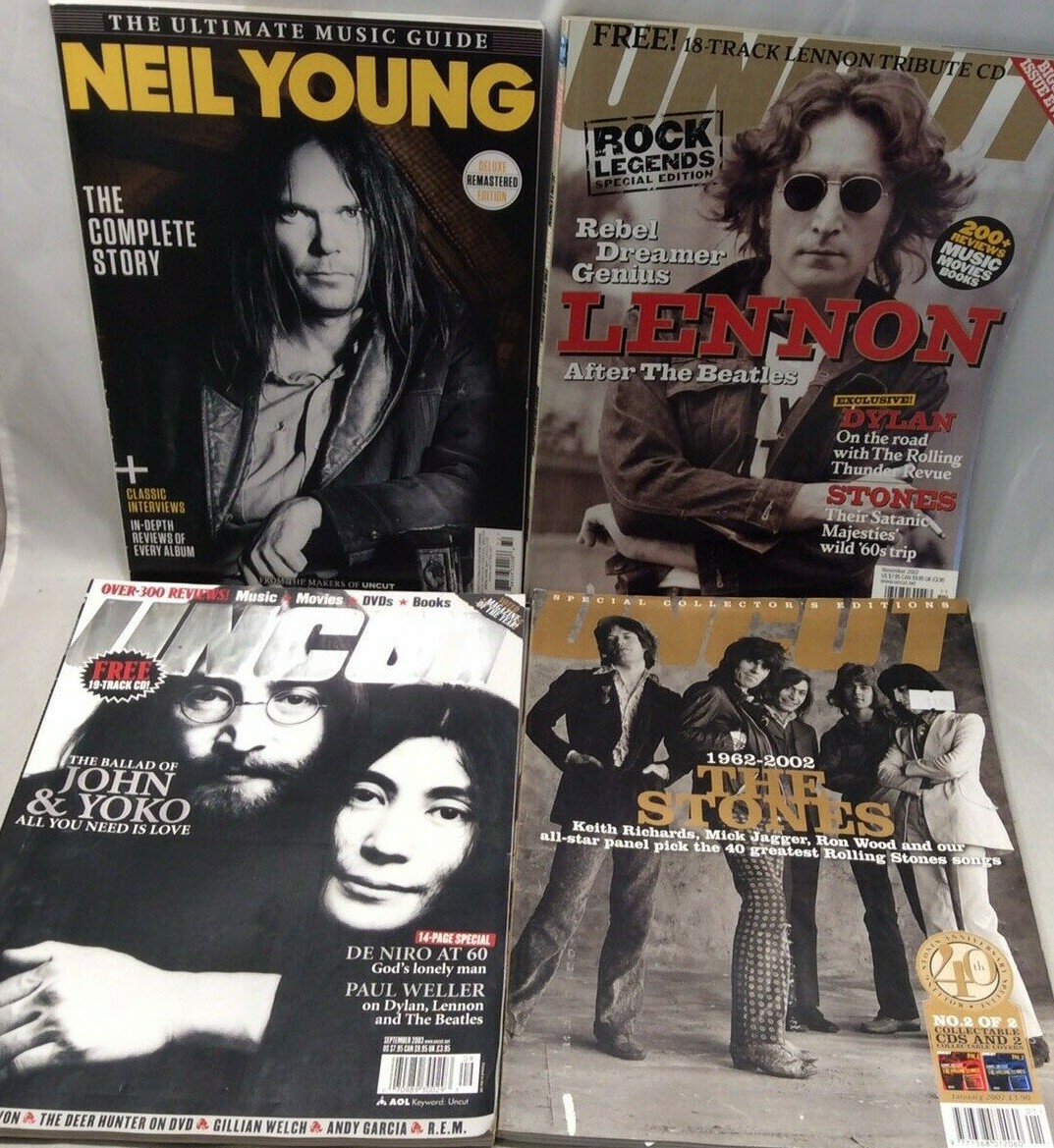 Lot of 10 Uncut music Magazine Various Issues | eBay
