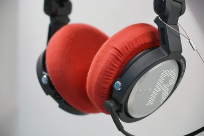 Philips A3PRO Earpad Repair & Protection mimimamo Headphone Cover L Red