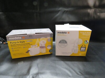 Lot of 2 Medela Pump In Style Max Flow and advanced