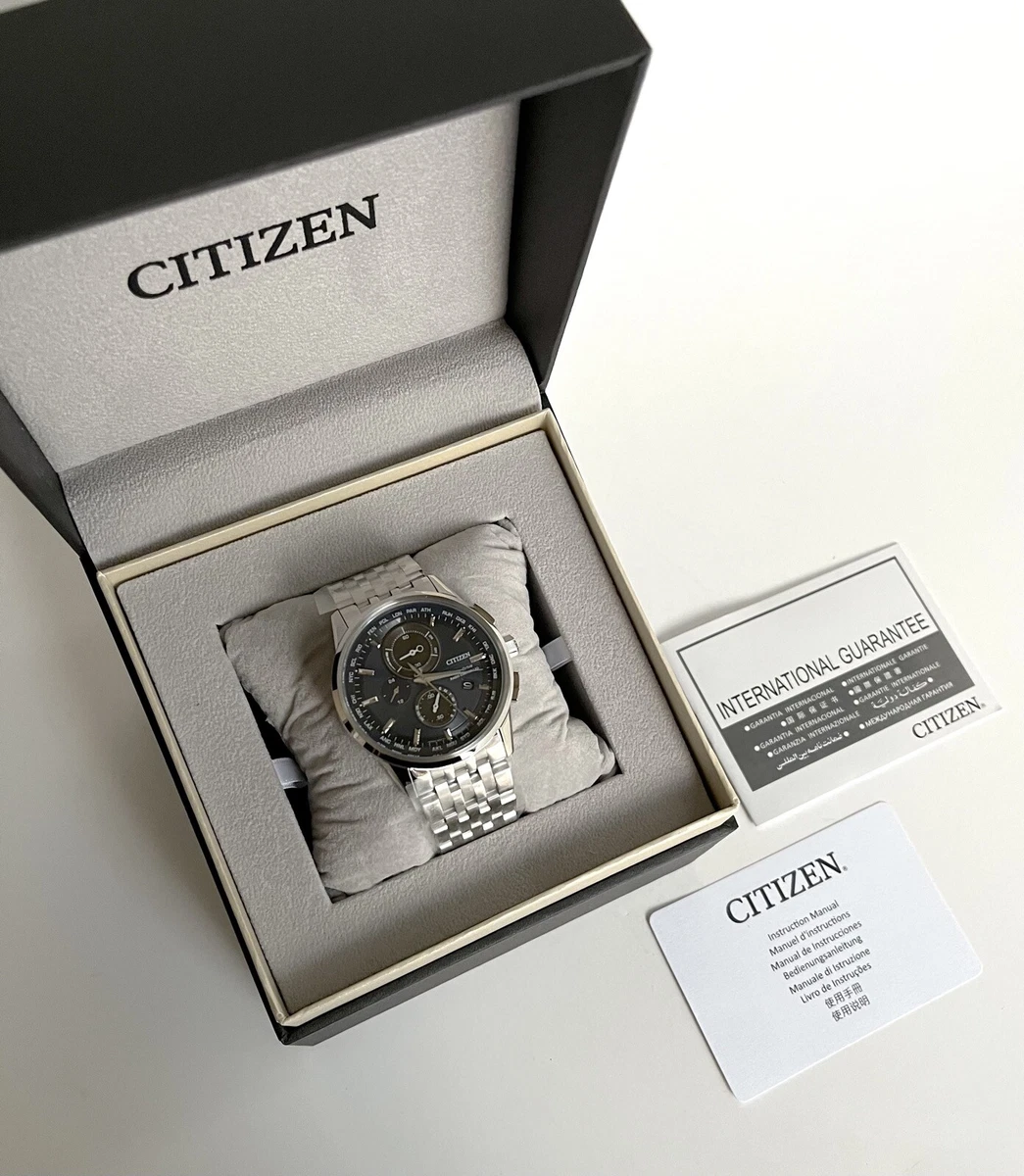 Citizen watch radio shop controlled manual