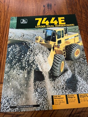 John Deere 744E Wheel Loader Brochure FCCA
