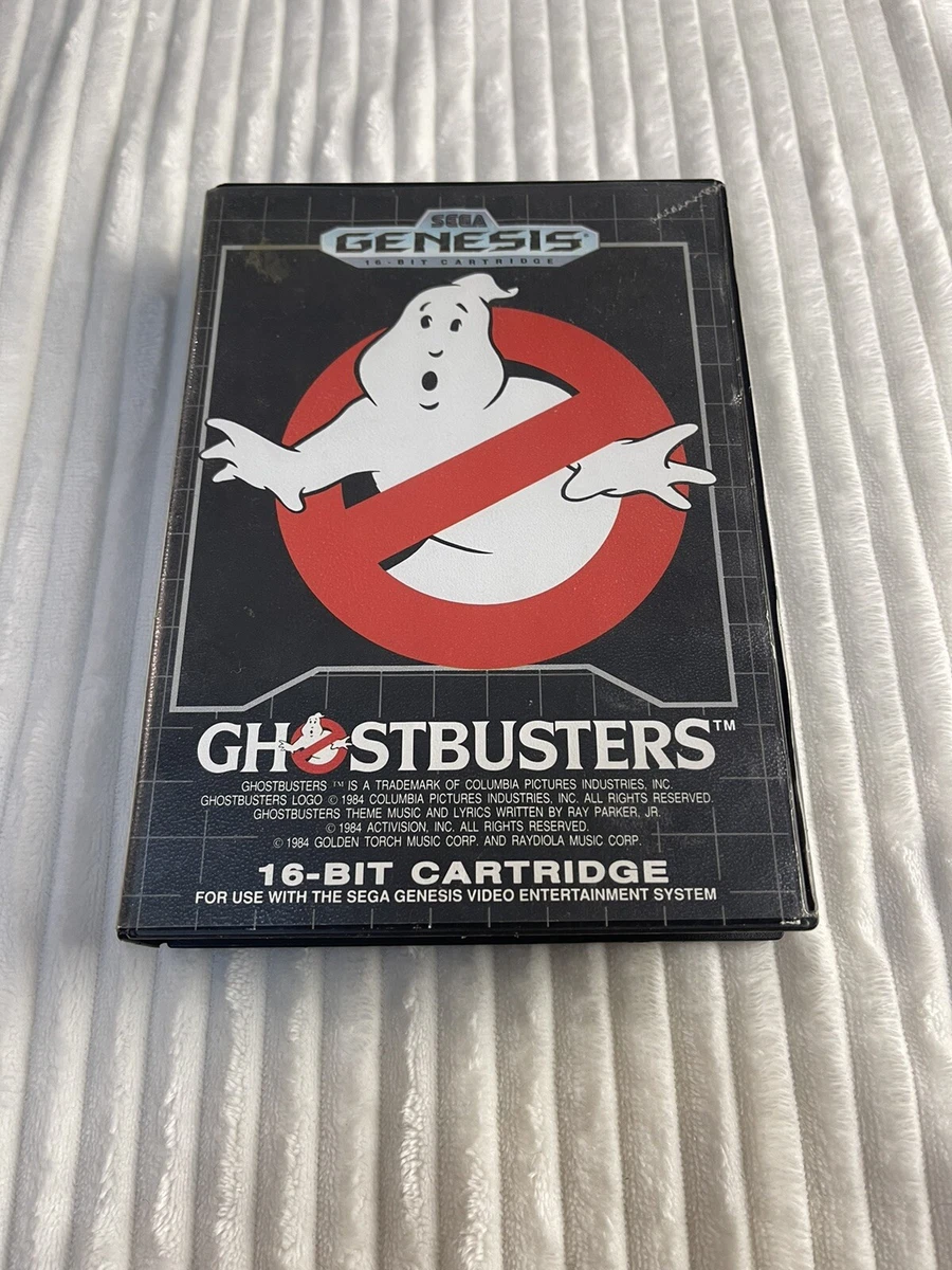 Ghostbusters Sur Sega Megadrive – Complet CIB NTSC-J Japon – Comme Neuf